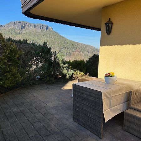 Ferienwohnung 1 Festungsblick Königstein an der Elbe Buitenkant foto