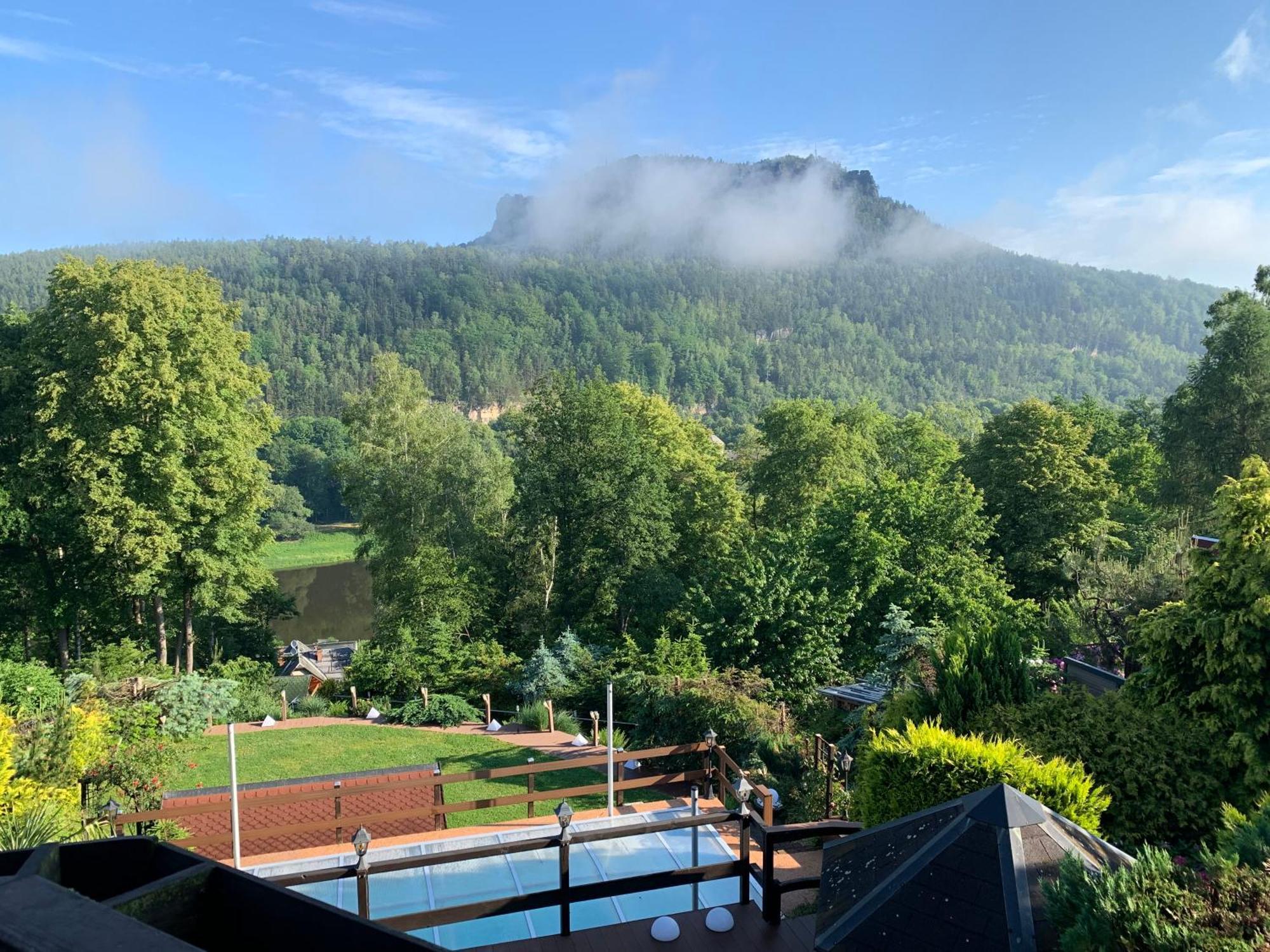 Ferienwohnung 1 Festungsblick Königstein an der Elbe Buitenkant foto