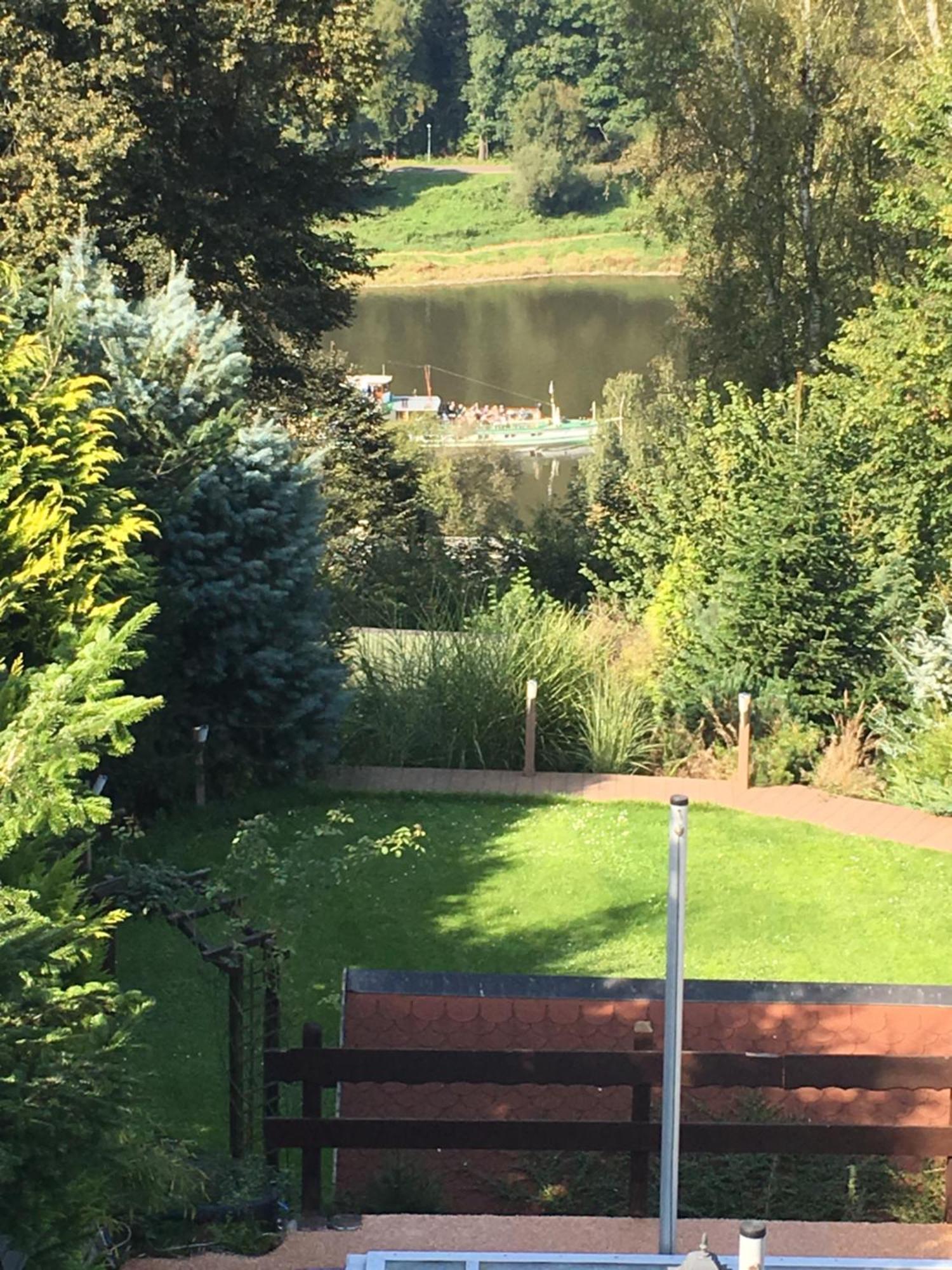 Ferienwohnung 1 Festungsblick Königstein an der Elbe Buitenkant foto