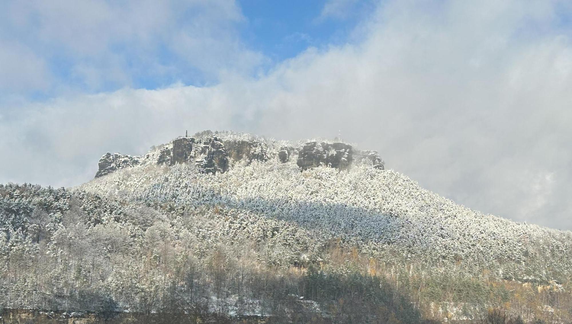 Ferienwohnung 1 Festungsblick Königstein an der Elbe Buitenkant foto